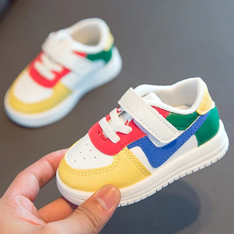 New Baby Children Shoes Anti-slip Wear-resistant Casual Footwear Boys Girls Toddler Walking Shoes Breathable Baby Kids Sneakers